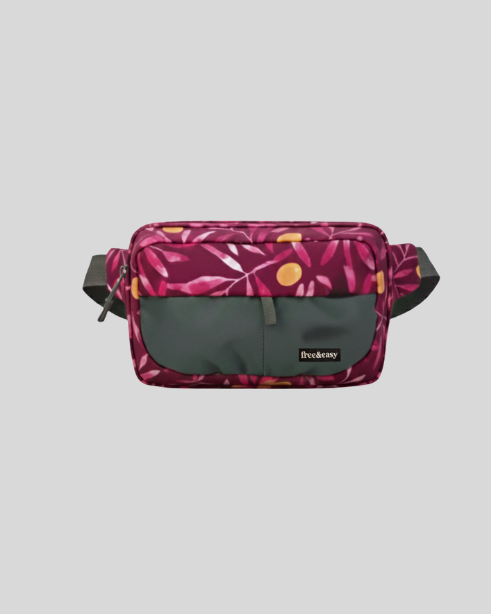 2L Waist Pouch - Floral Pink