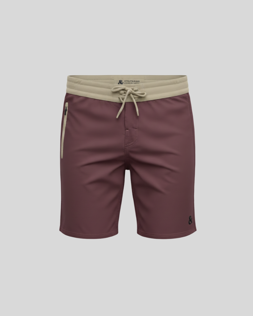 Board Shorts - Maroon