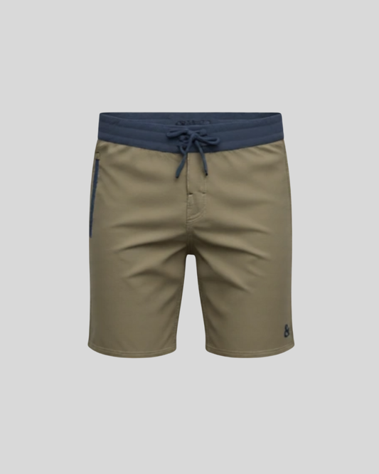 Free & Easy Board Shorts Beige