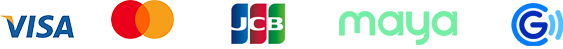 Accepted payment methods: Visa, Mastercard, JCB, Maya, GCash
